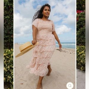 Ivy City Co Grace Dress in Rose